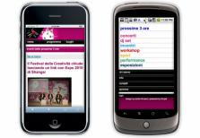 Festival della Creatività mobile site